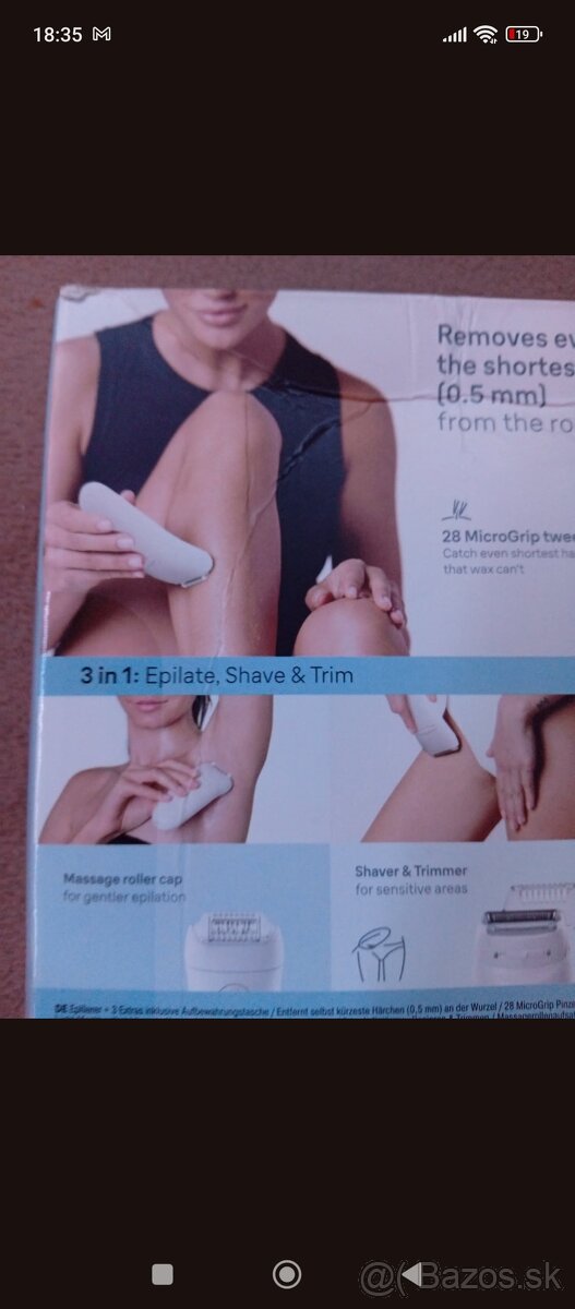 Nový Braun depilator - 3
