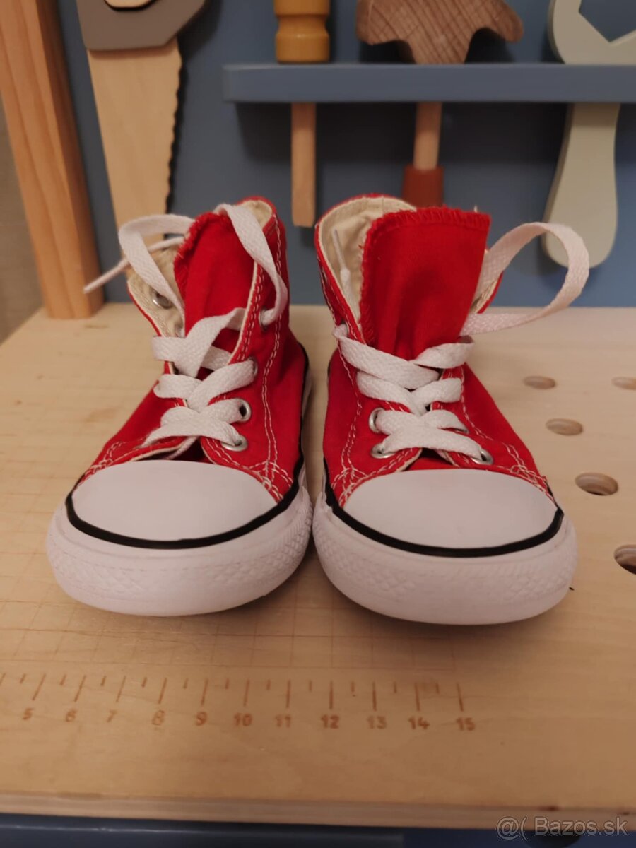 Vysoké Converse červené - 3