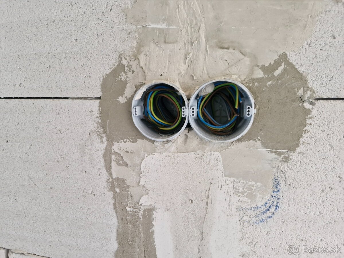 Elektroinštalačné práce - 3