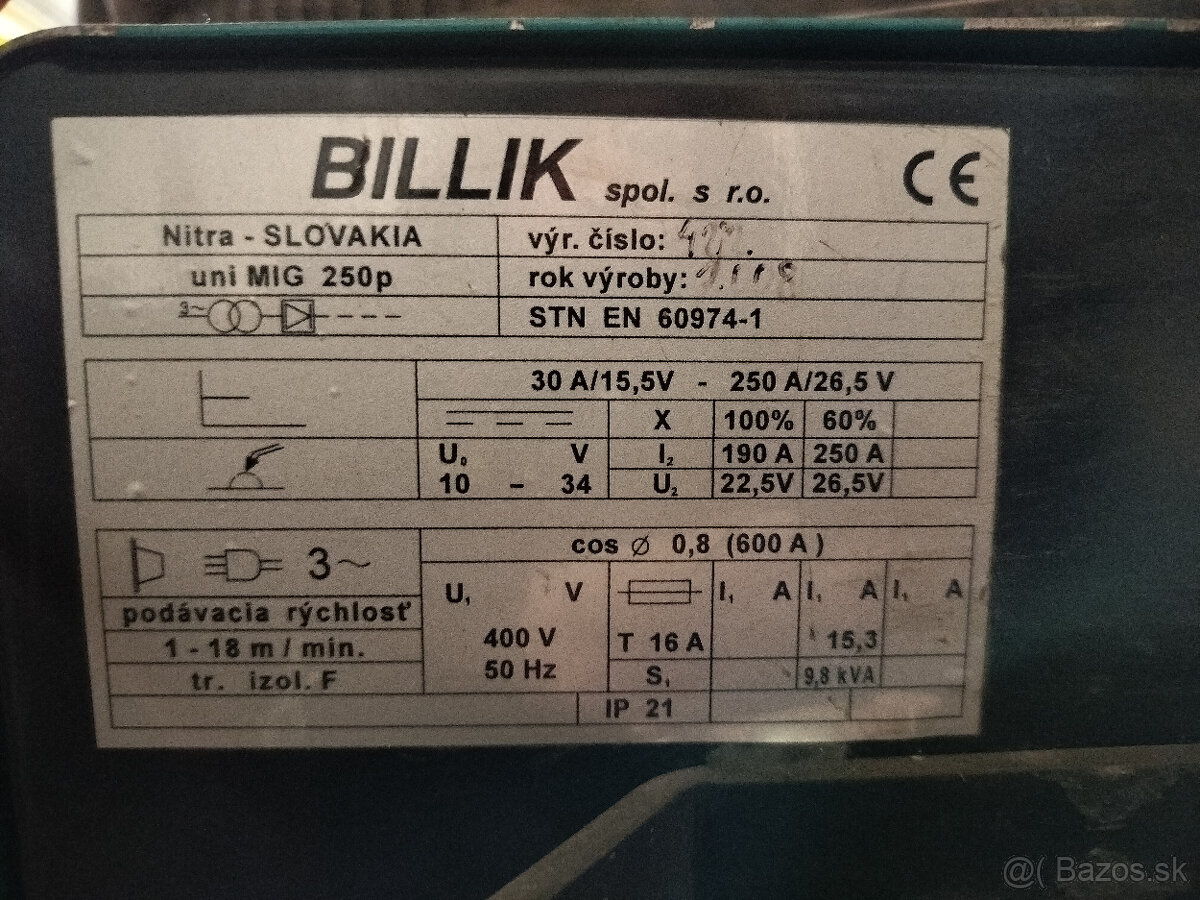 Zváračka uniMIG 250 P - 3