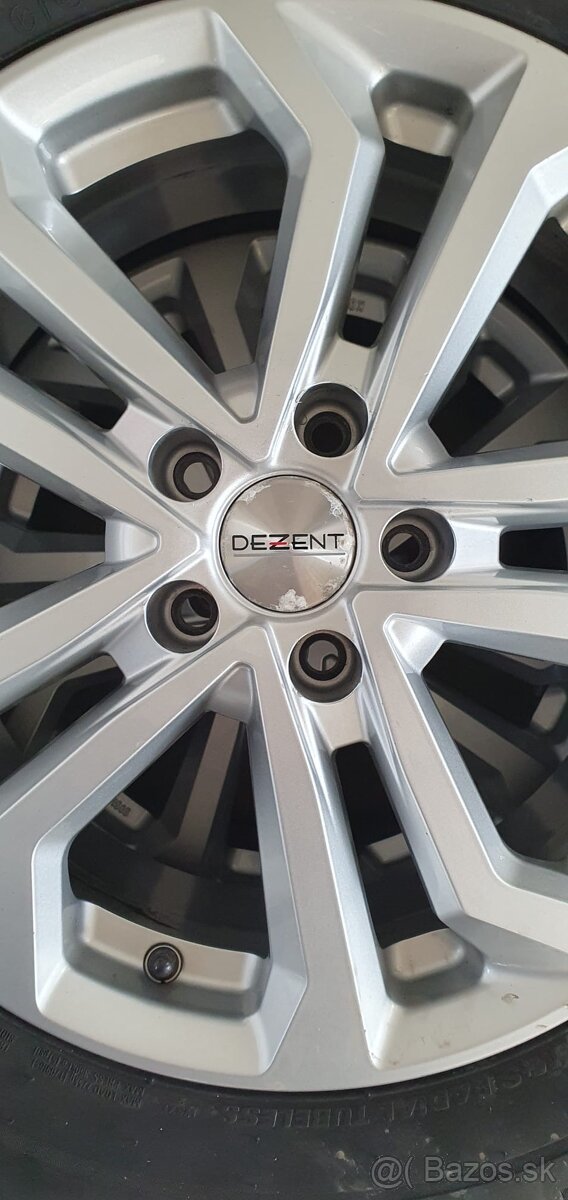 Dezent R17 disky + zimné pneumatiky - 3