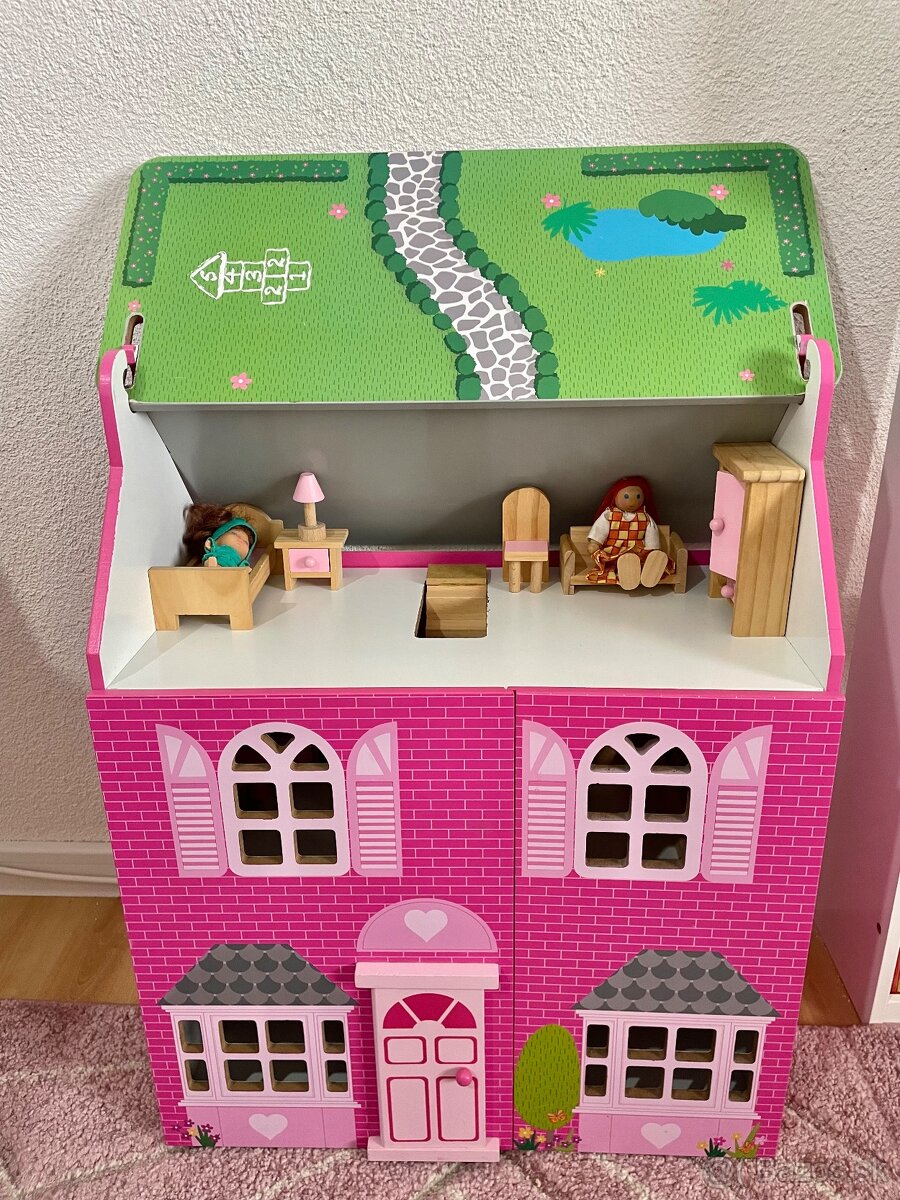 Drevený domček pre bábiky - 3