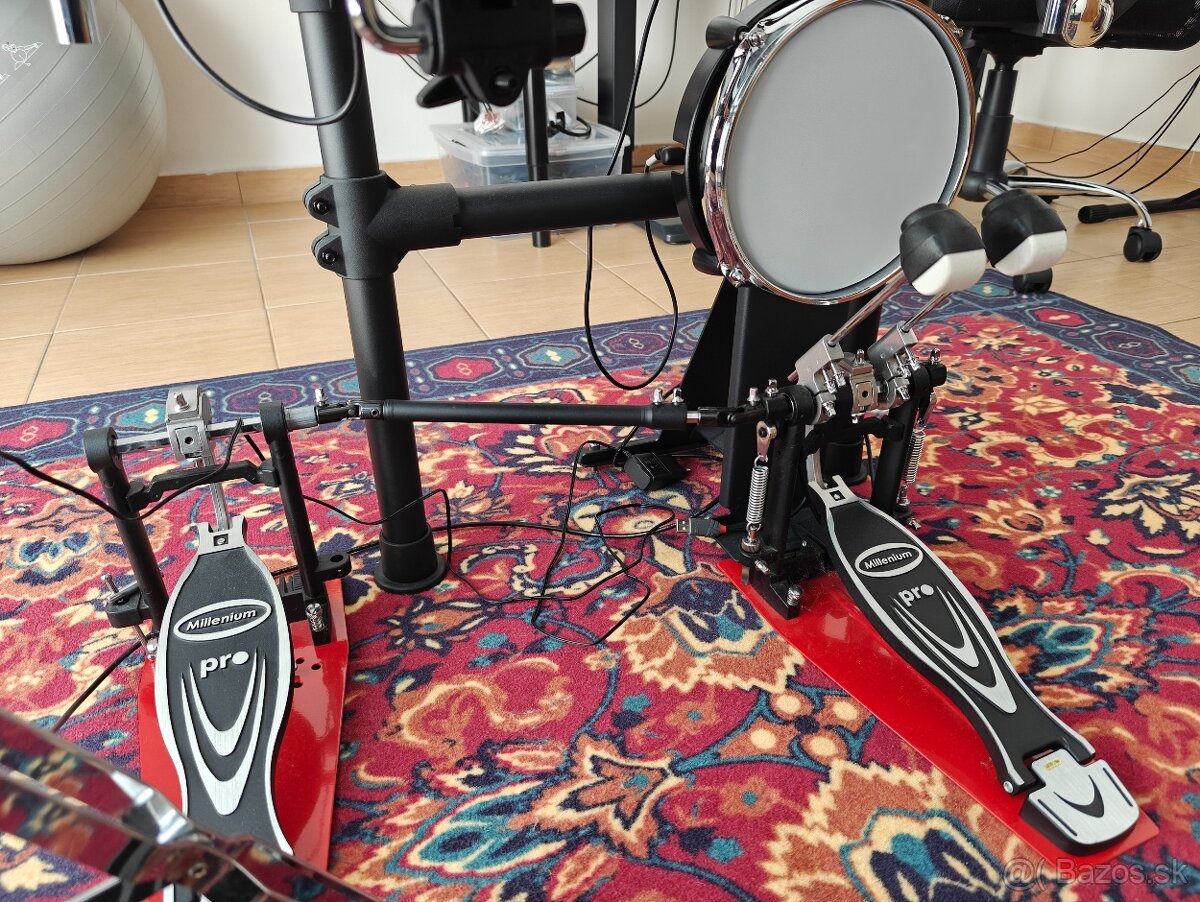 Elektronické bicie Millenium MPS-850 + príslušenstvo - 3