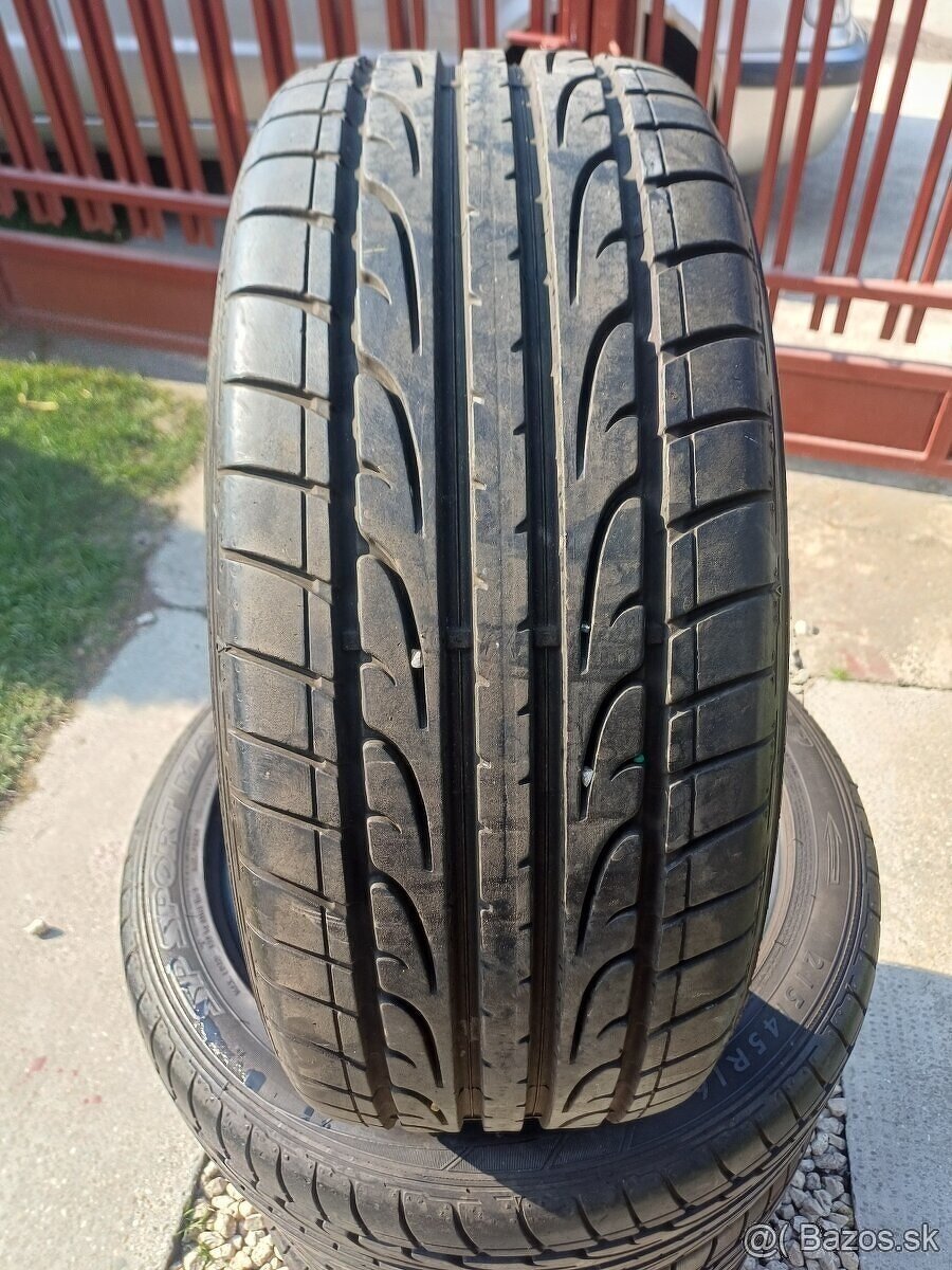 215/45 r16 letne pneumatiky ,Dunlop - 3