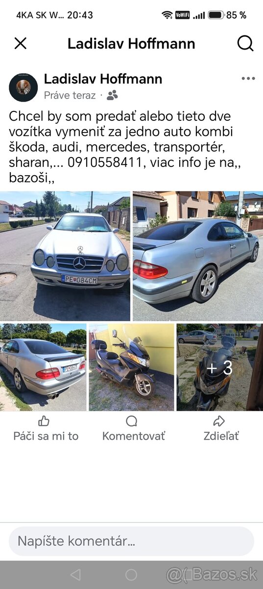 Mercedes clk Benz.2L. - 3