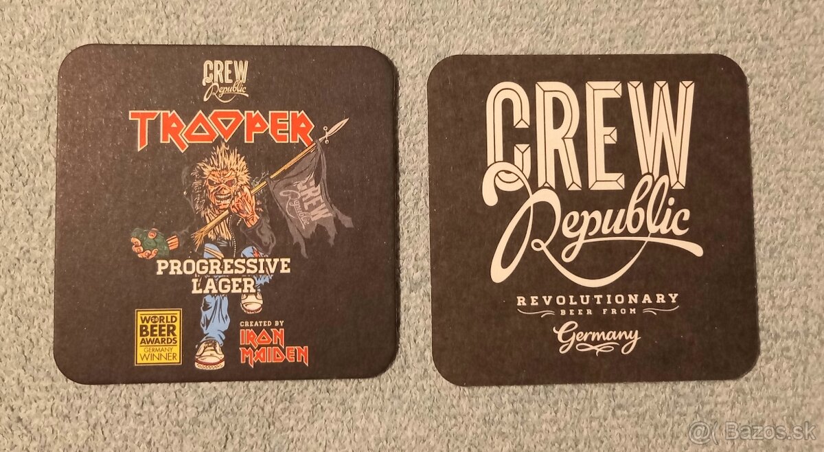 IRON MAIDEN TROOPER Beer plechovky - 3