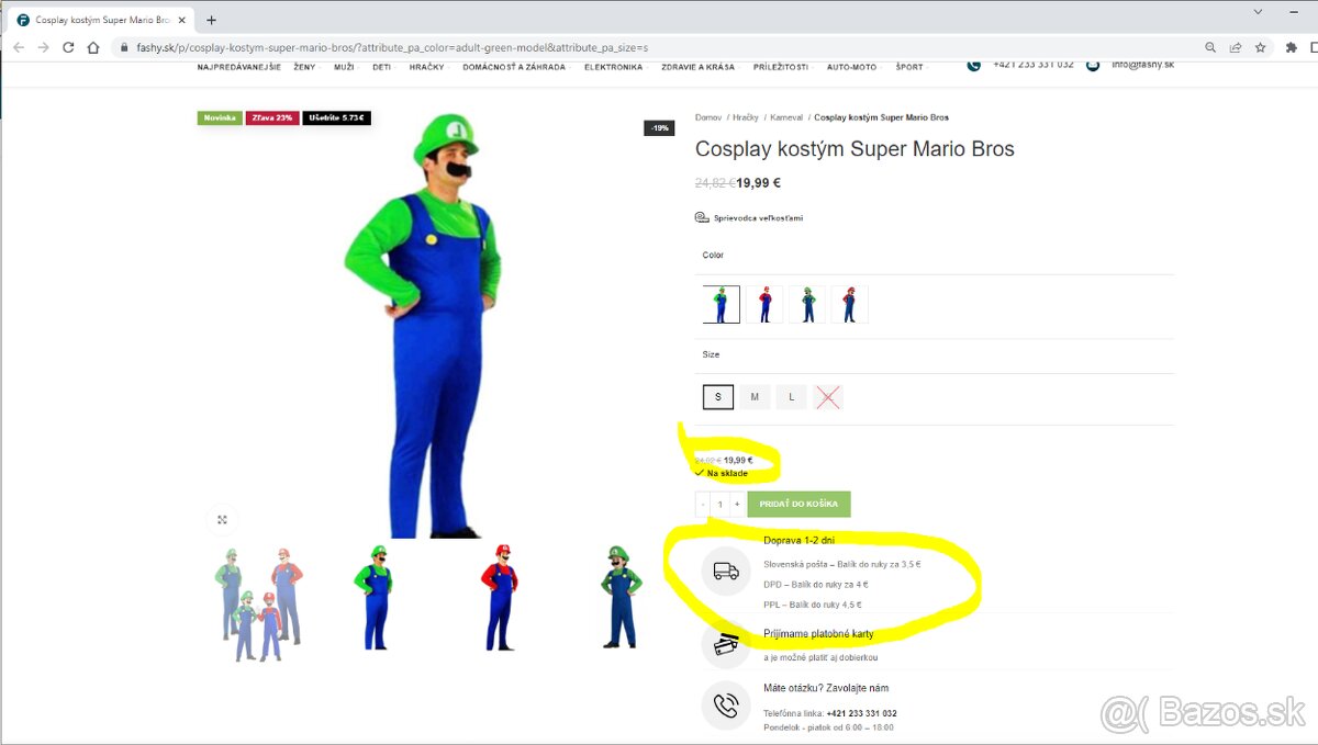 Karneval Cosplay kostýmy Super Mario Bros za polovicu - 3