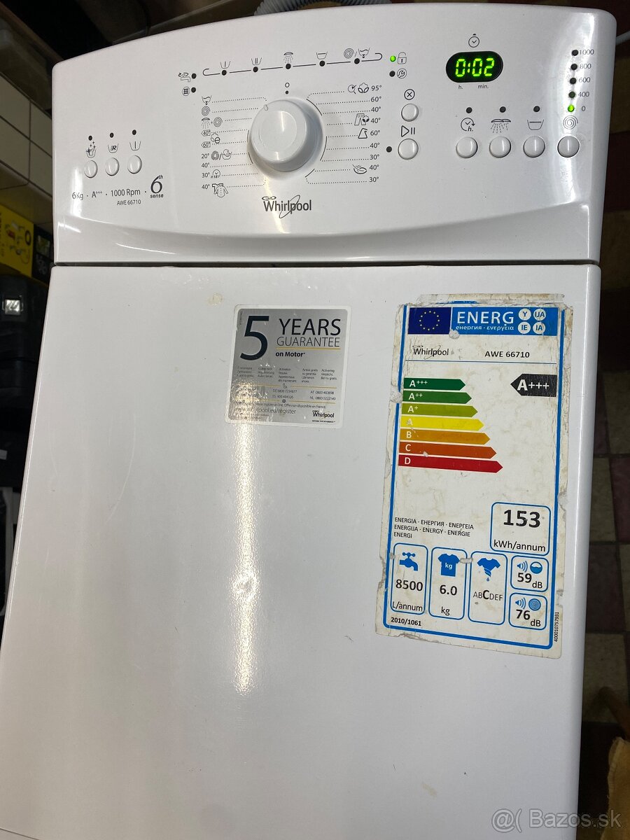 pracka whirlpool A+++ - 3