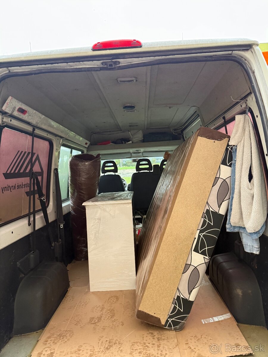 🟢 SŤAHOVANIE – ODVOZ A DOVOZ DODÁVKOU - 3