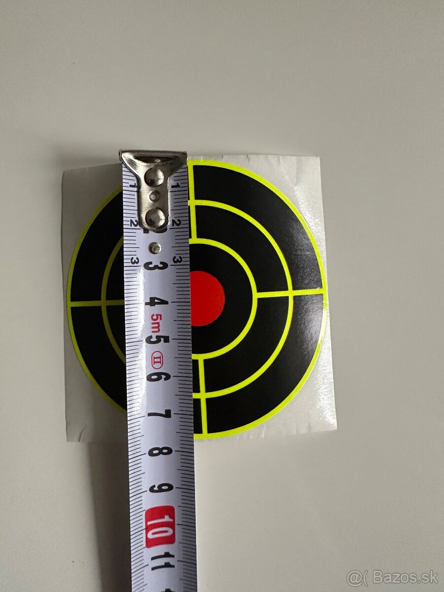 Samolepiace reflexne terce zelene cervene priemer 76mm - 3