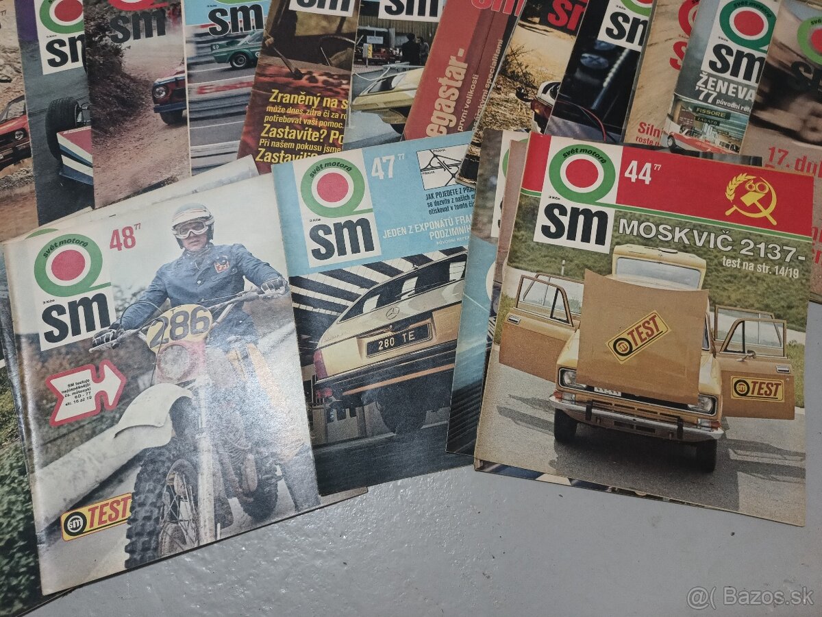 Svet motorú ročník 1977, 50 čísiel - 3