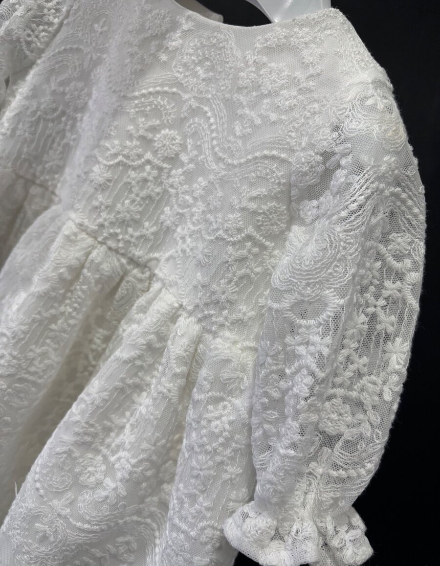 Predám šatočky + vecičky na krst veľ.62 - 3