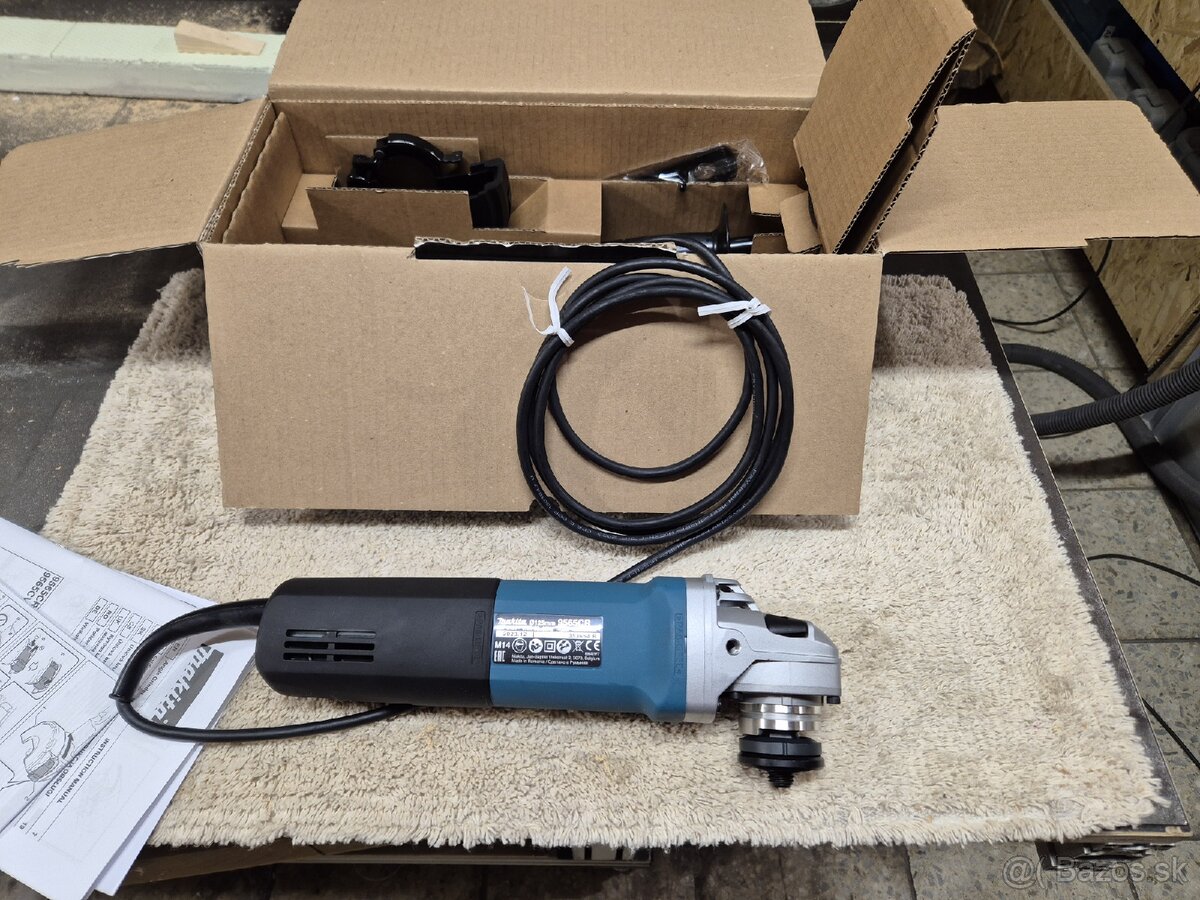Predam uhlovu brusku Makita 9565CR, 1400W - NOVA - 3