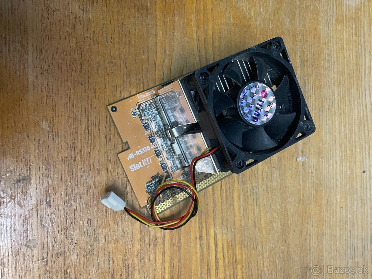 ABIT AB-RS370 SlotKET – Slot 1 → Socket 370 adaptér + chladi - 3