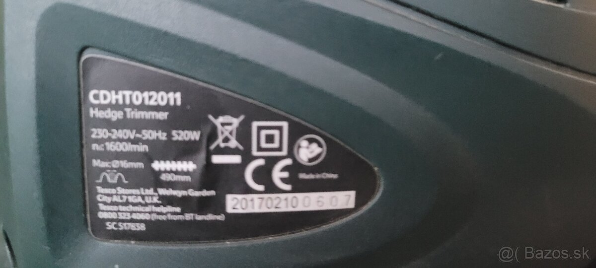 Noznice na živý plot - 3