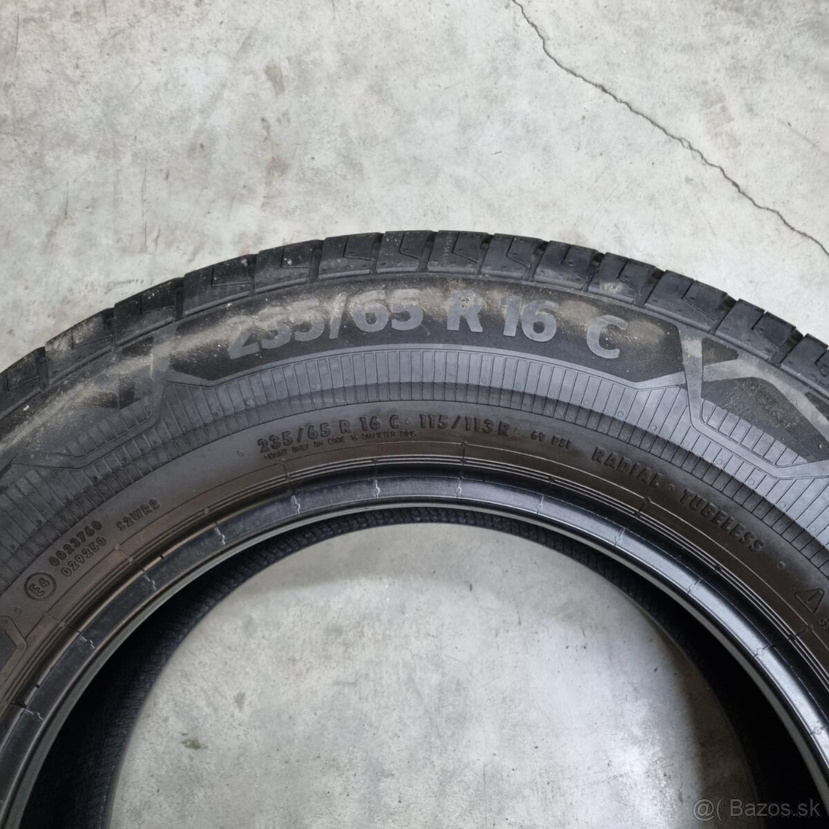 Letné dodávkové pneumatiky 235/65 R16C CONTINENTAL - 3