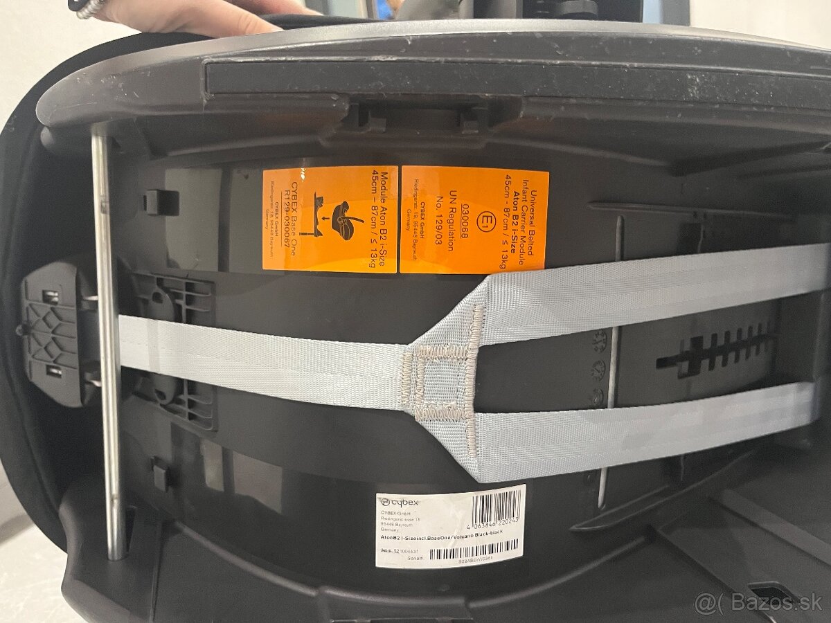 Autosedačka vajíčko cybex b2 i size so zakladnou - 3