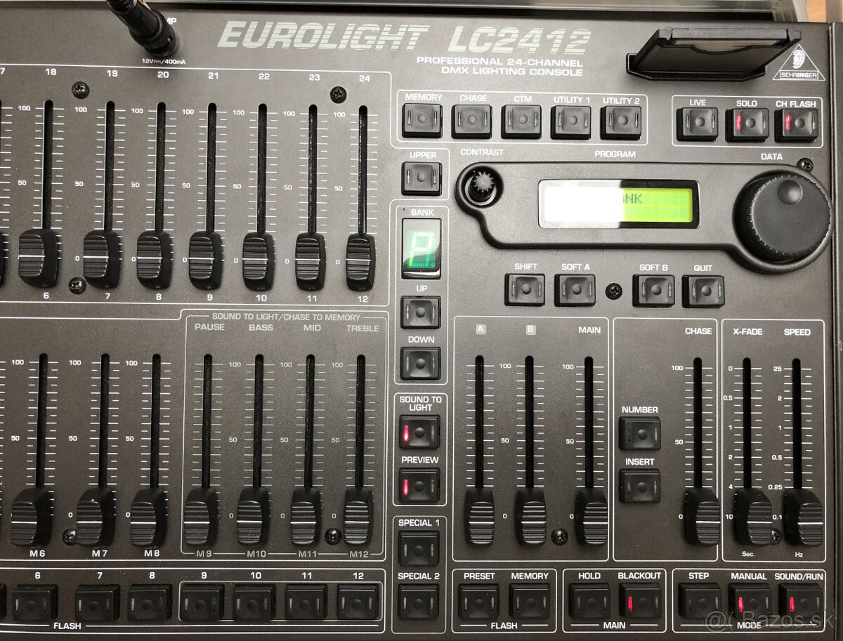 ako nova svetelna konzola Eurolight LC 2412 - 3