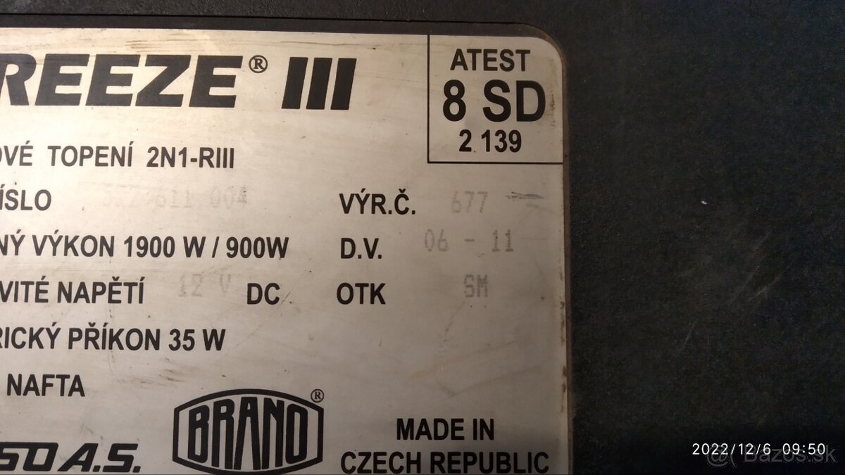 Predám bufík (nezávislé kúrenie) - 3