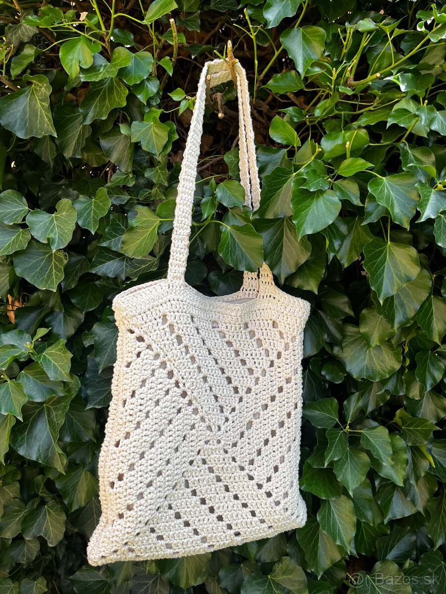 Háčkovaná taška - 3