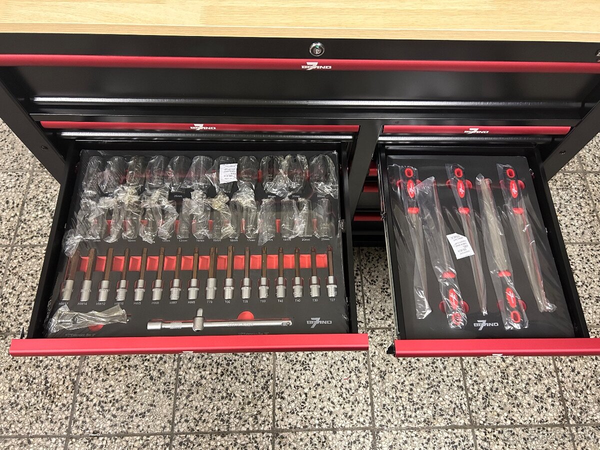 Dielensky vozík s náradím, 580ks. - 3