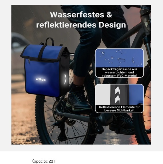 Predám vodeodolnú tašku na bicykel - 3