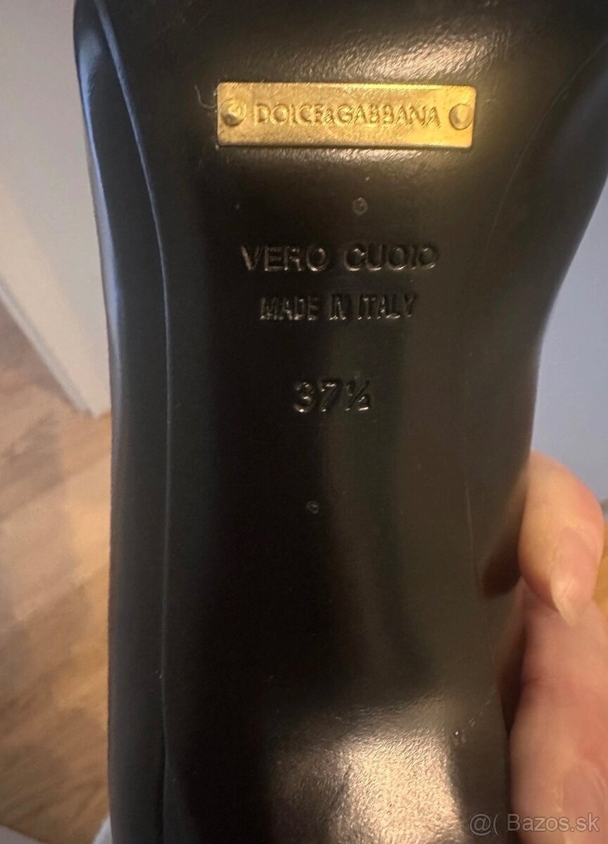 Dolce & Gabbana kožené lodičky - 3