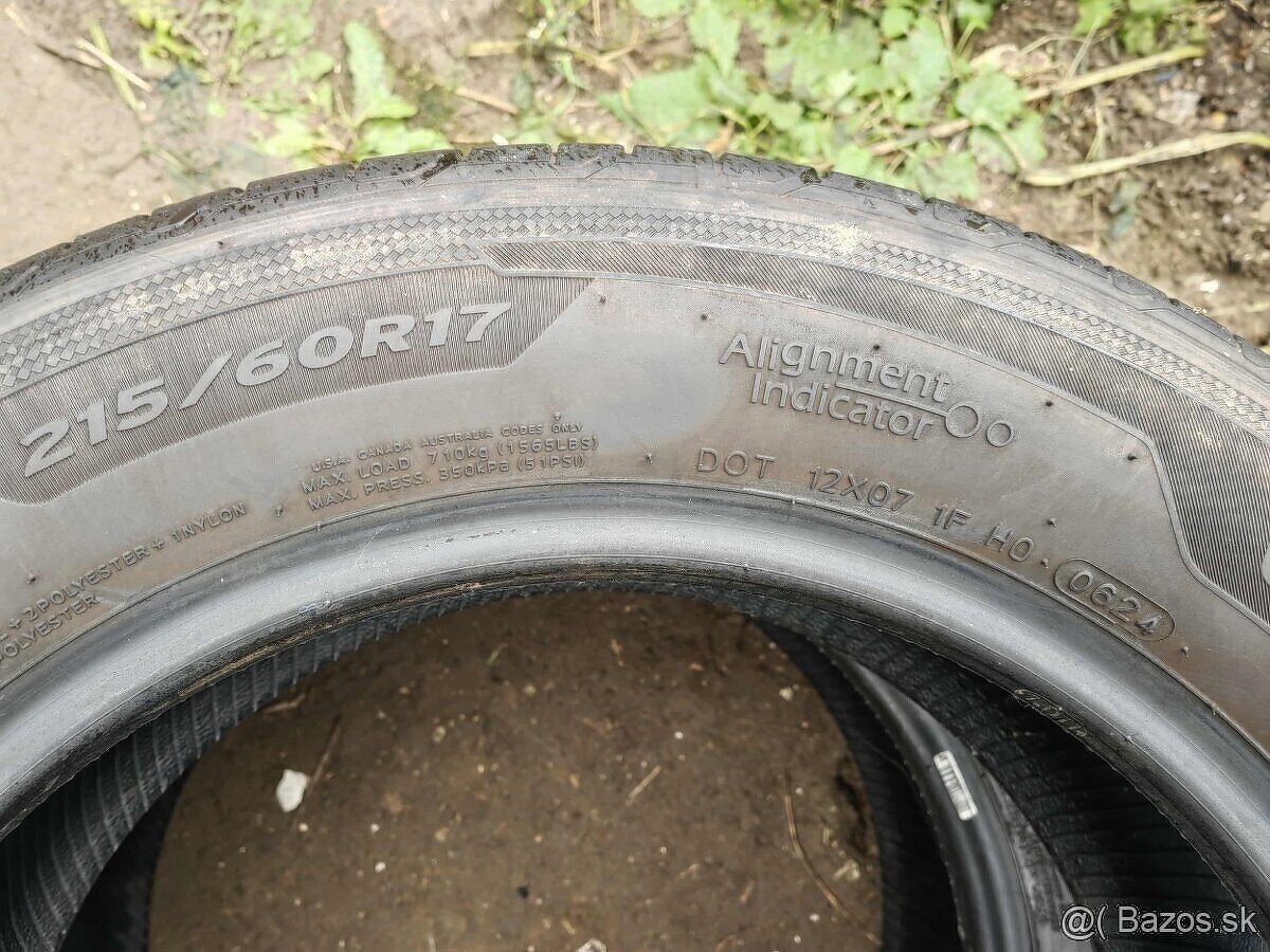 letné pneumatiky Hankook 215/60 R17 - 3