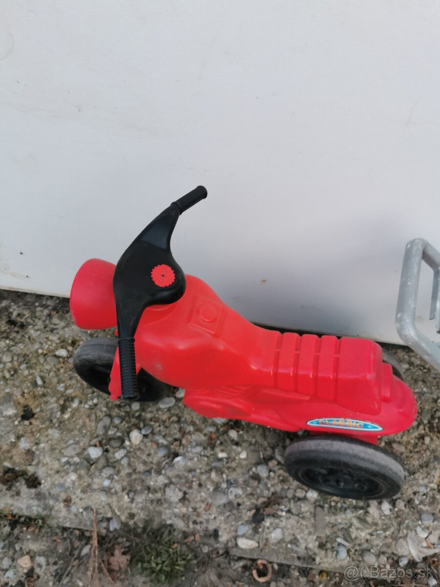 Detské odrážadlo motorka + kosačka zdarma - 3