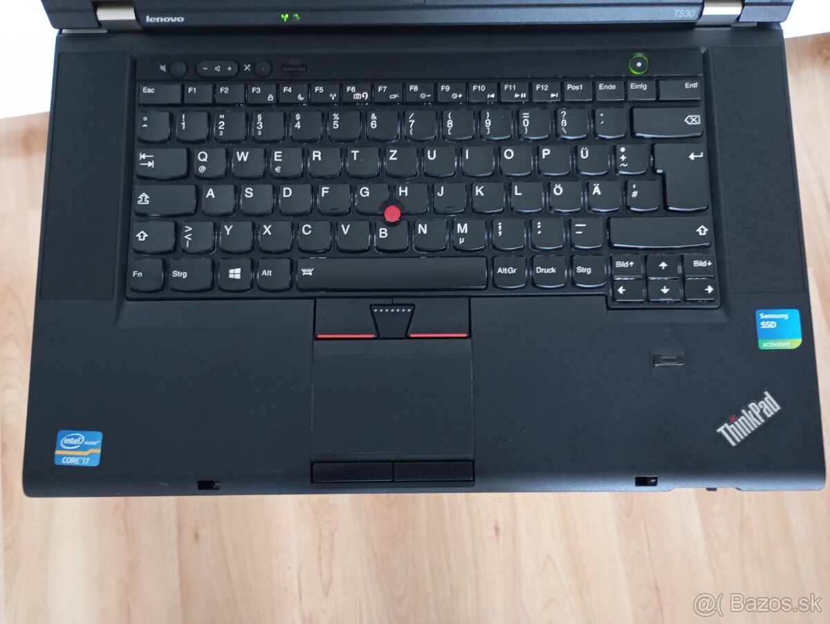 predám Lenovo thinkpad t530 , Intel core i7 , 8gb ram , ssd - 3