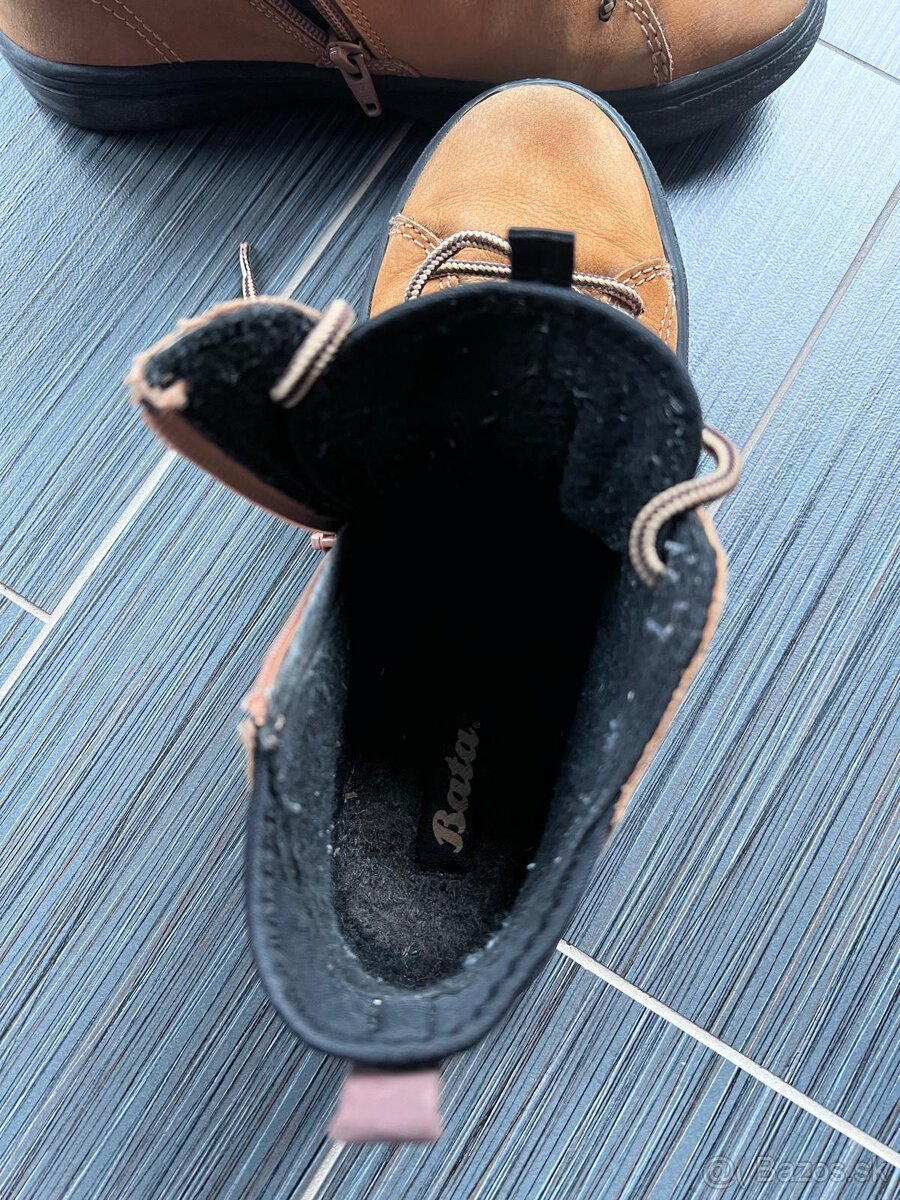 ELEGANTNÉ ČLENKOVÉ TOPÁNKY chlapec - veľ.38 - 3