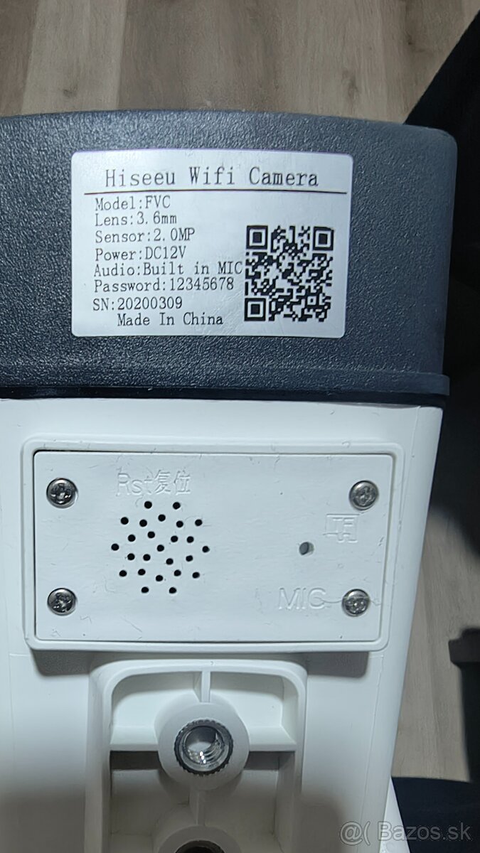 IP Wifi kamera HISEEU - 3