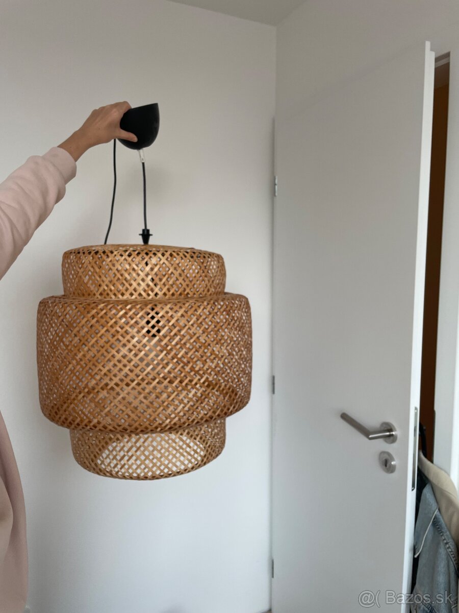 IKEA bambusový luster - 3