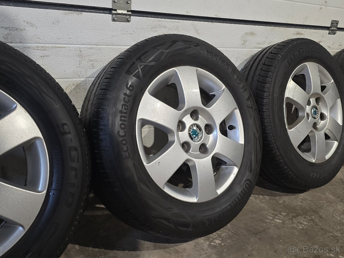 Letná Sada Škoda 5x112+195/65 R15 - 3