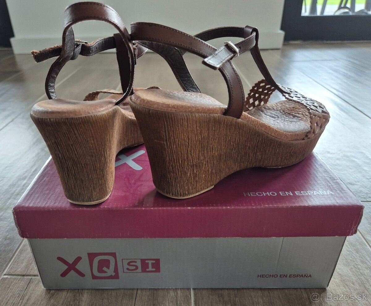 Dámske kožené sandále - 3