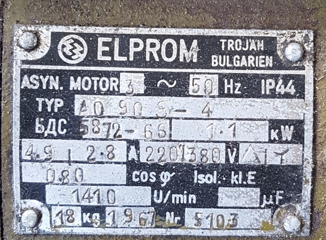 Bruska dvoukotoučová A 0903-4 - 3