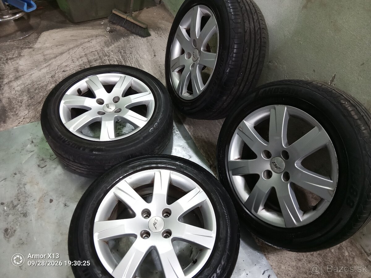Predám elektróny Peugeot 4x108 R16 - 3
