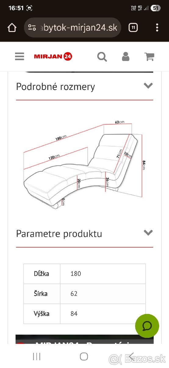 Leňoška, kreslo - 3