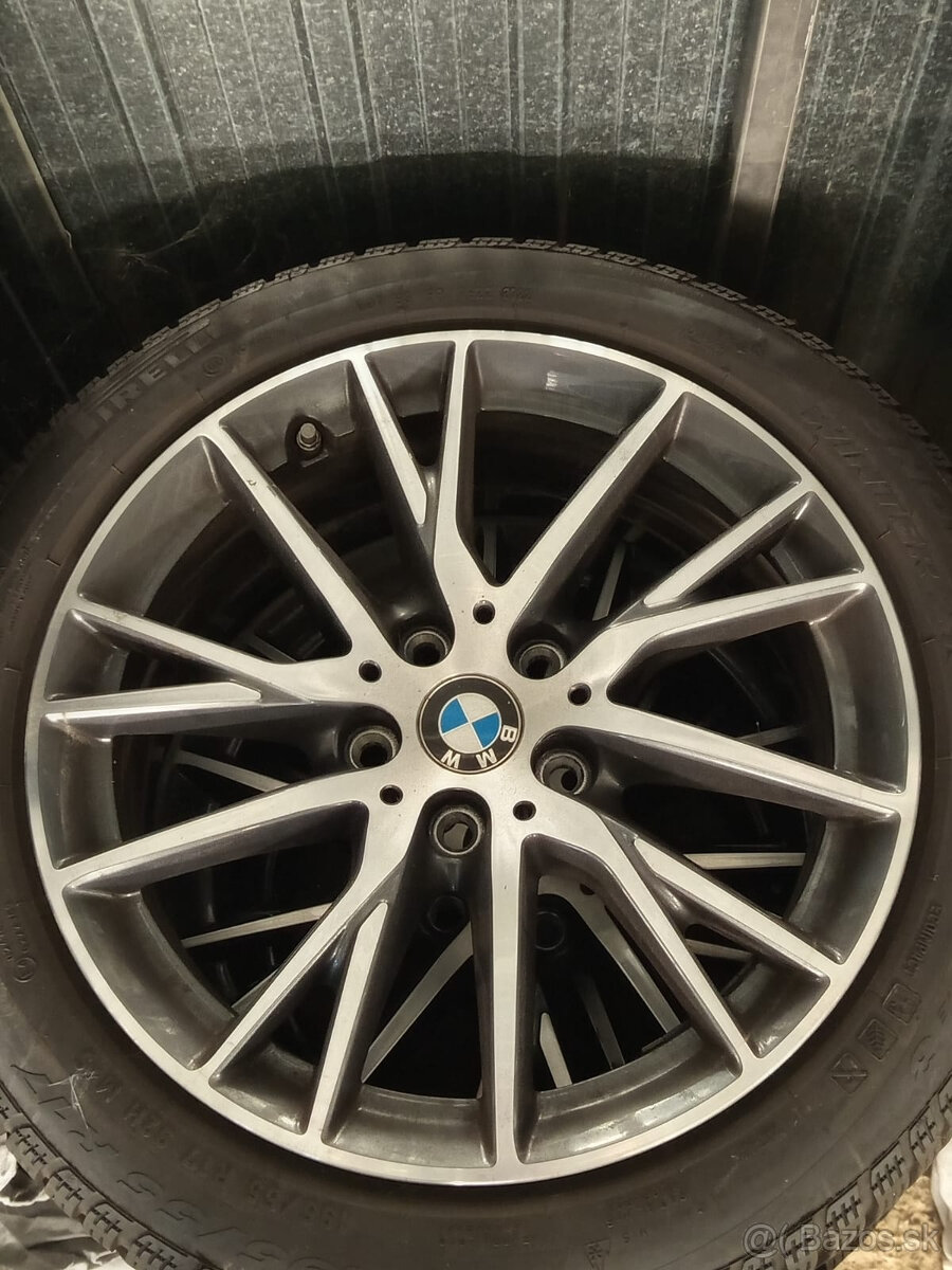 4ks original 17" BMW + zimne PIRELLI 195/55R17 - 3
