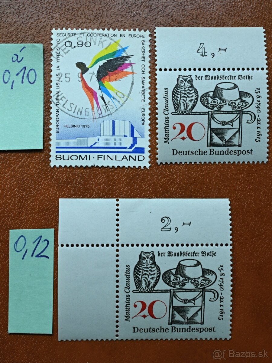 Známky - fauna - vtáctvo - 3