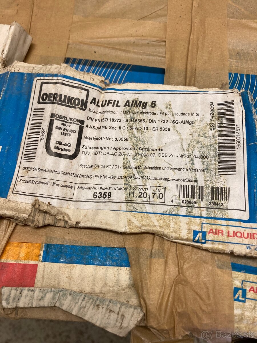 Drôt zvárači hliník 1.2 - 3