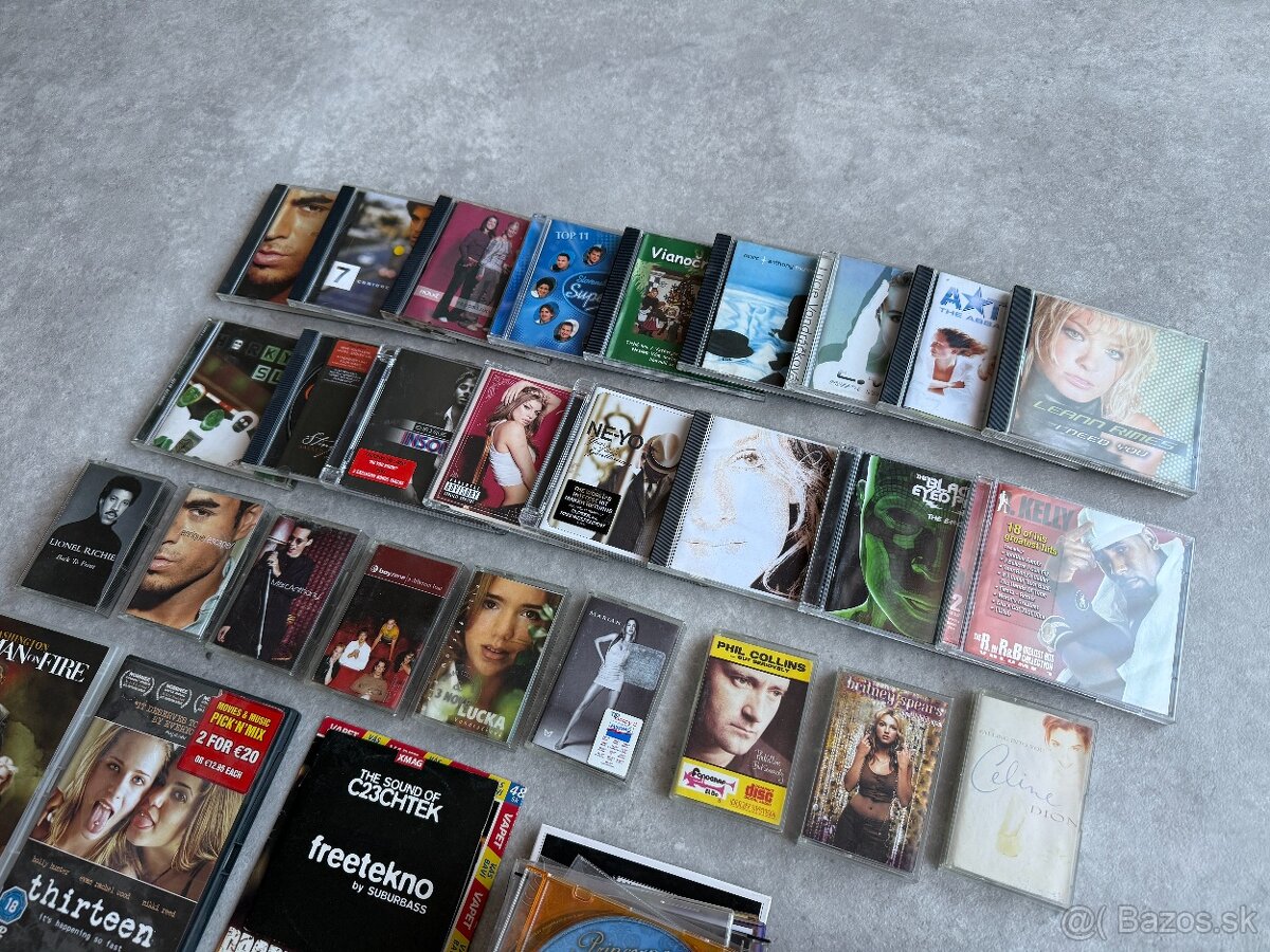 HUDOBNÉ CD - kazety - DVD - 3