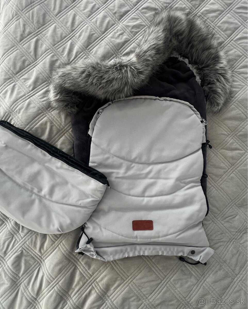 Zimný vak / fusak do kočíka 3v1 - 3