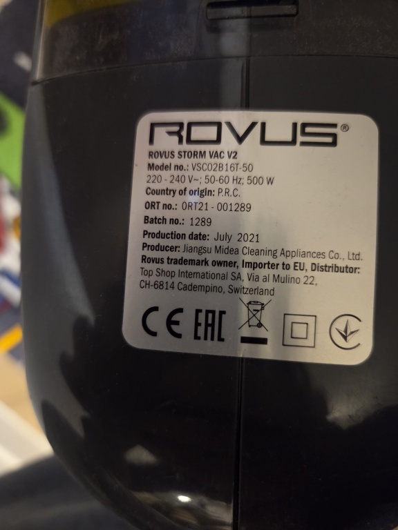 Vysávač Rovus Storm Vac V2 - 3