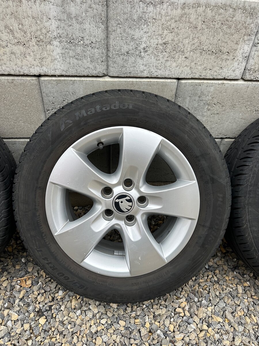 5x100 r14 s letnými pneu - 3