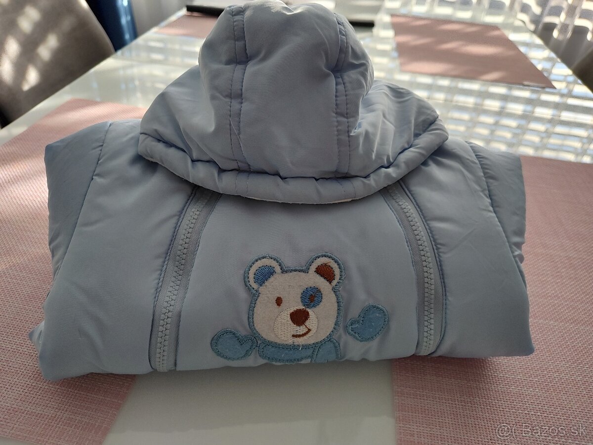 Modrý detský overal - 3