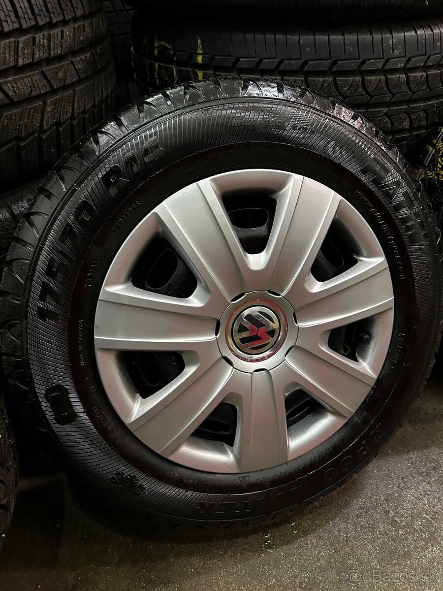 5x100 R14 5J ET35 + zimné 175/70 R14 84T - 3