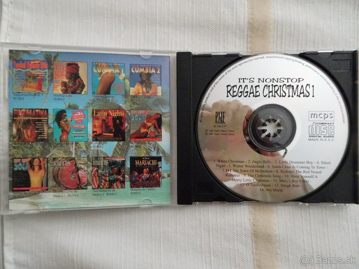 Predám CD REGGAE XMASS "King Tuth Featuring Cleopatra" - 3