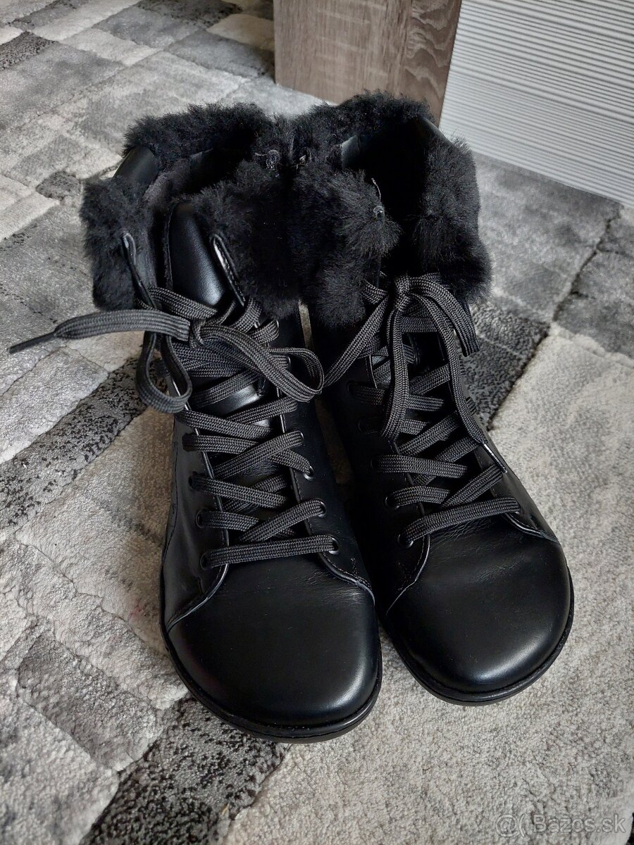 Nove barefoot zimne cizmy Antal 39 - 3