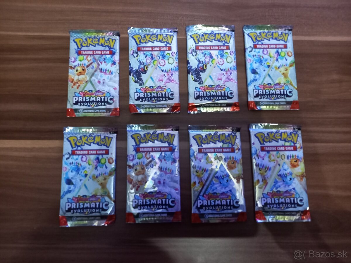 Balíčky Prismatic evolution - 3